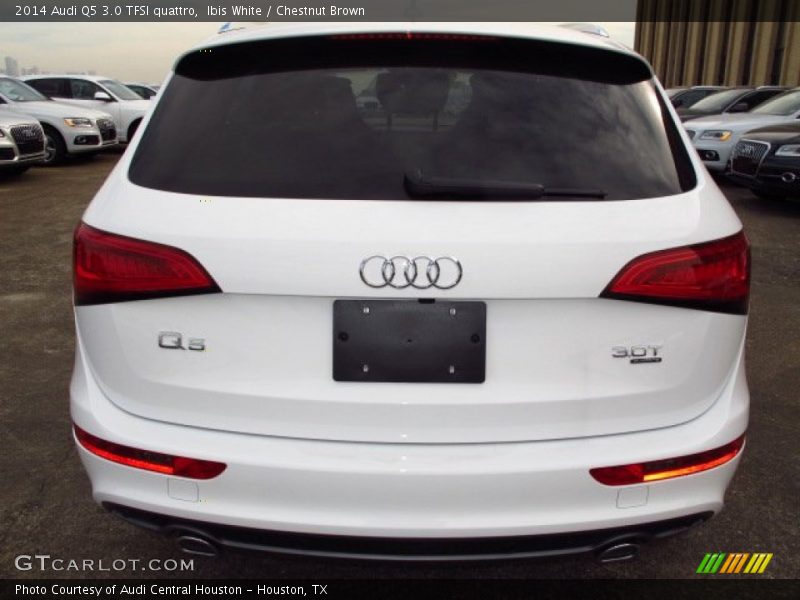 Ibis White / Chestnut Brown 2014 Audi Q5 3.0 TFSI quattro