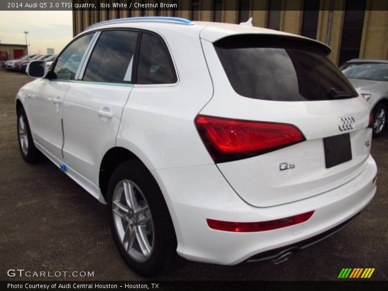 Ibis White / Chestnut Brown 2014 Audi Q5 3.0 TFSI quattro