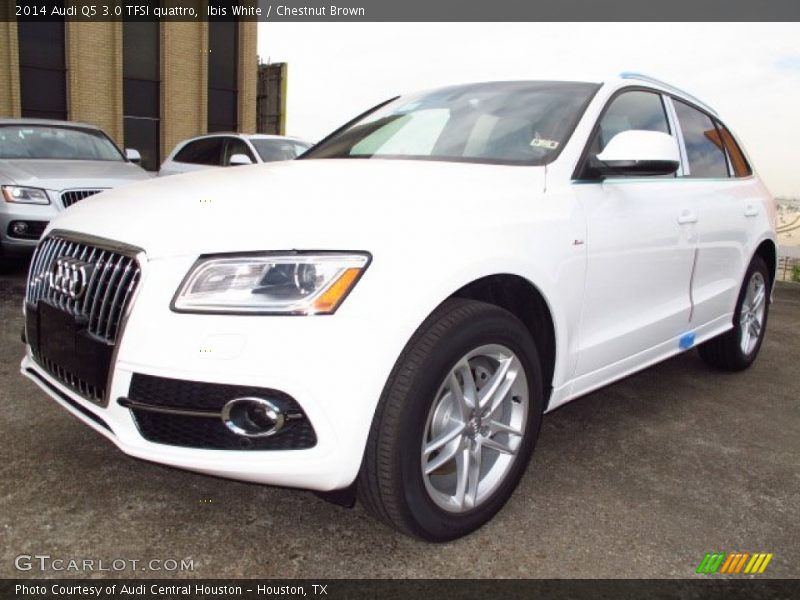 Ibis White / Chestnut Brown 2014 Audi Q5 3.0 TFSI quattro