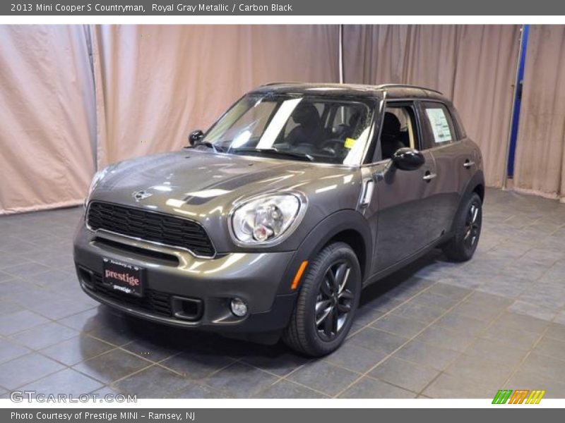 Royal Gray Metallic / Carbon Black 2013 Mini Cooper S Countryman
