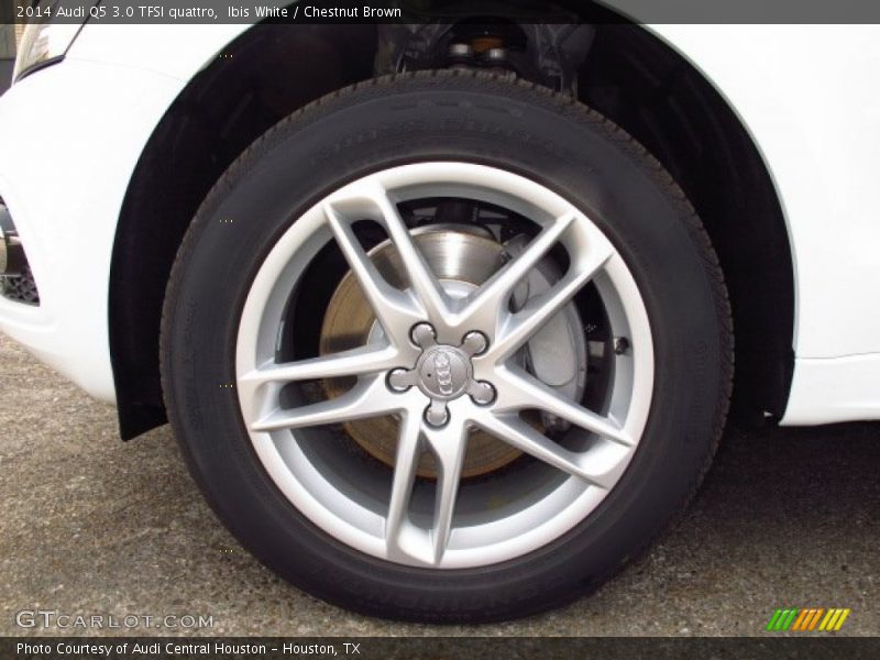Ibis White / Chestnut Brown 2014 Audi Q5 3.0 TFSI quattro