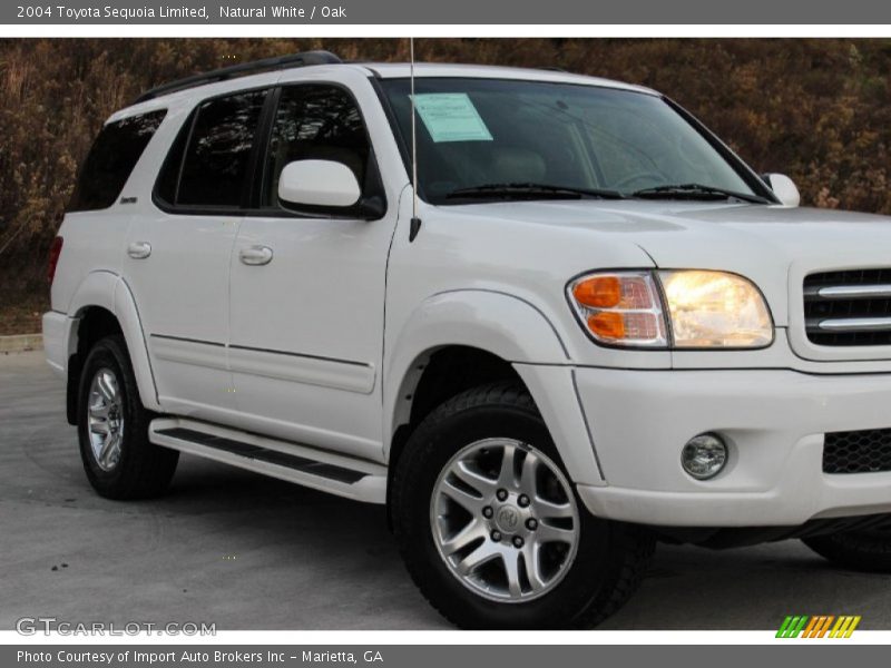 Natural White / Oak 2004 Toyota Sequoia Limited