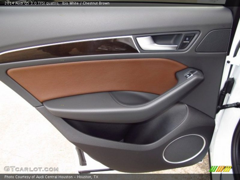 Ibis White / Chestnut Brown 2014 Audi Q5 3.0 TFSI quattro