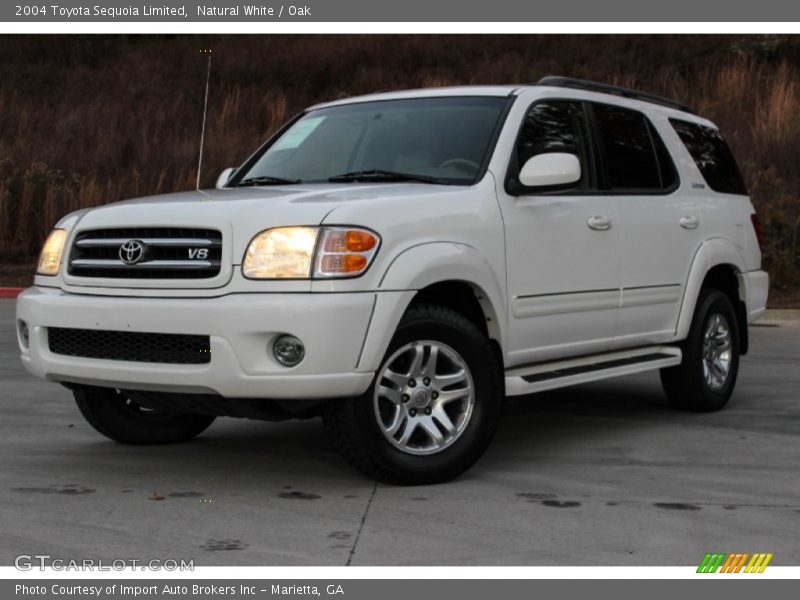 Natural White / Oak 2004 Toyota Sequoia Limited