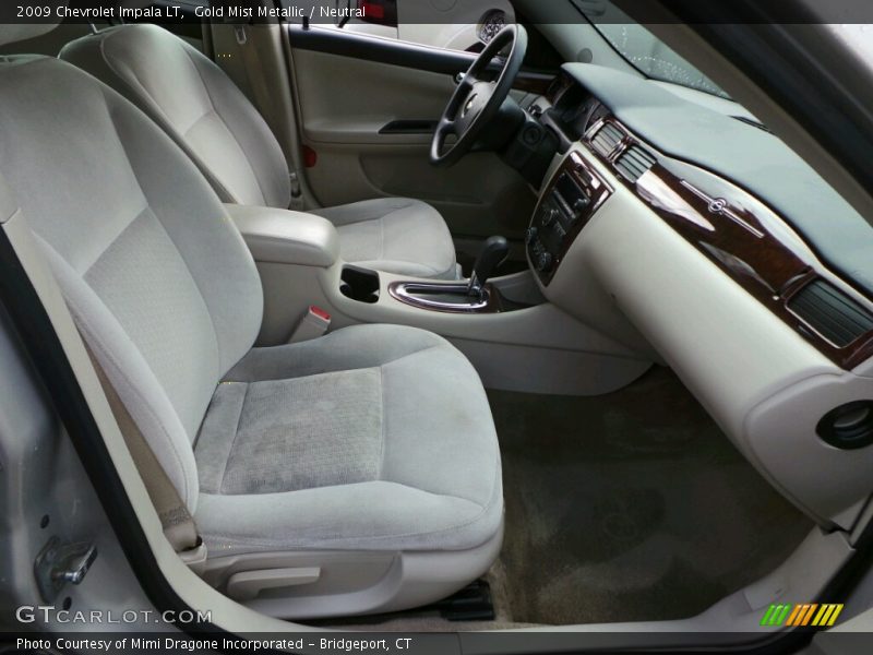 Gold Mist Metallic / Neutral 2009 Chevrolet Impala LT