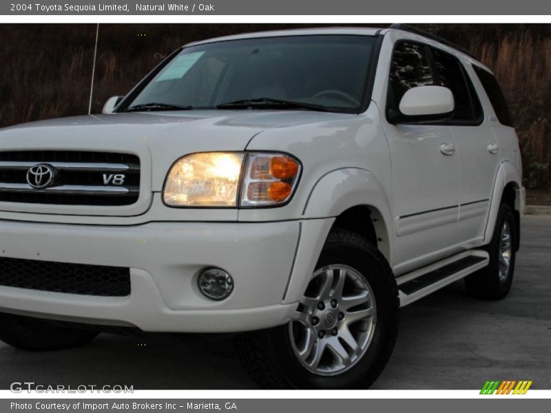 Natural White / Oak 2004 Toyota Sequoia Limited