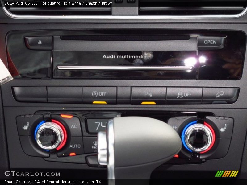 Ibis White / Chestnut Brown 2014 Audi Q5 3.0 TFSI quattro