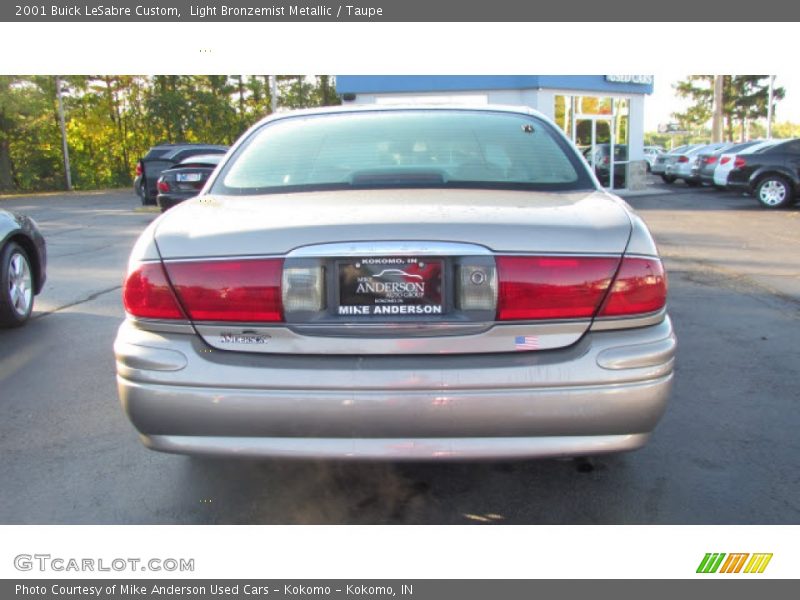 Light Bronzemist Metallic / Taupe 2001 Buick LeSabre Custom
