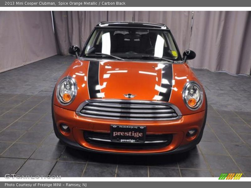 Spice Orange Metallic / Carbon Black 2013 Mini Cooper Clubman