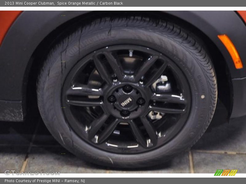 Spice Orange Metallic / Carbon Black 2013 Mini Cooper Clubman