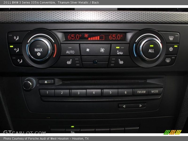Controls of 2011 3 Series 335is Convertible