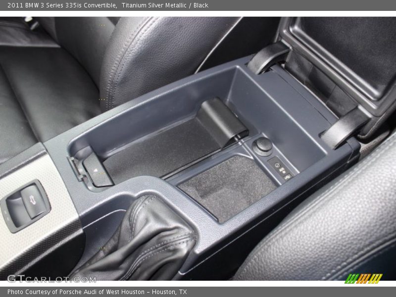 Titanium Silver Metallic / Black 2011 BMW 3 Series 335is Convertible
