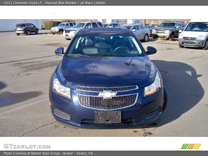Imperial Blue Metallic / Jet Black Leather 2011 Chevrolet Cruze LT