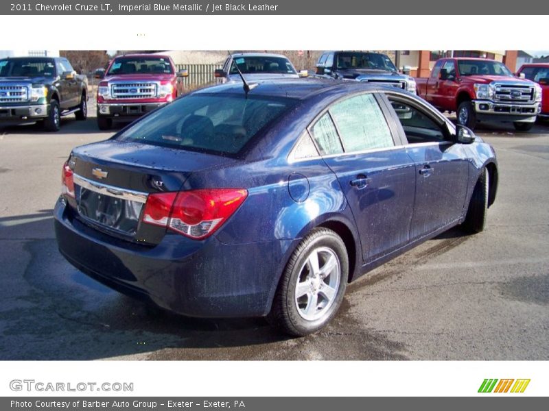 Imperial Blue Metallic / Jet Black Leather 2011 Chevrolet Cruze LT