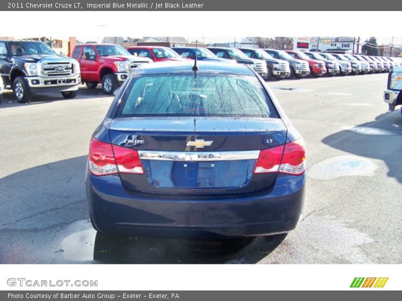 Imperial Blue Metallic / Jet Black Leather 2011 Chevrolet Cruze LT