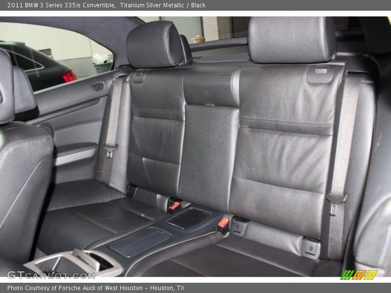 Titanium Silver Metallic / Black 2011 BMW 3 Series 335is Convertible
