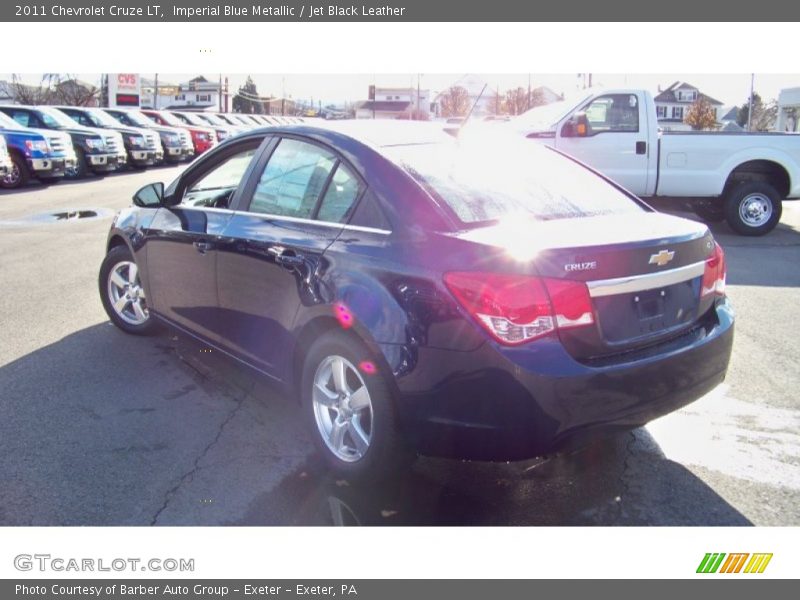 Imperial Blue Metallic / Jet Black Leather 2011 Chevrolet Cruze LT