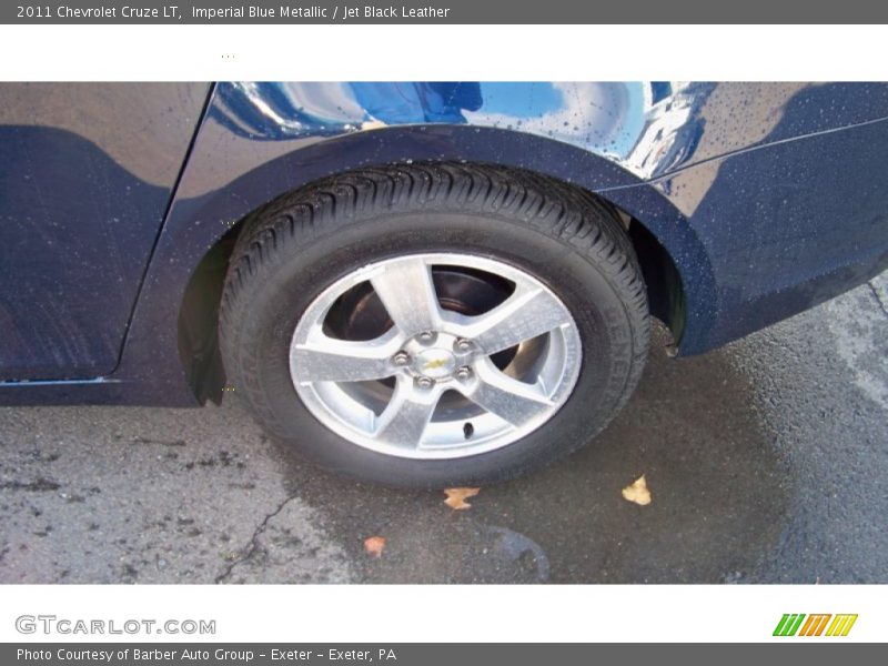 Imperial Blue Metallic / Jet Black Leather 2011 Chevrolet Cruze LT