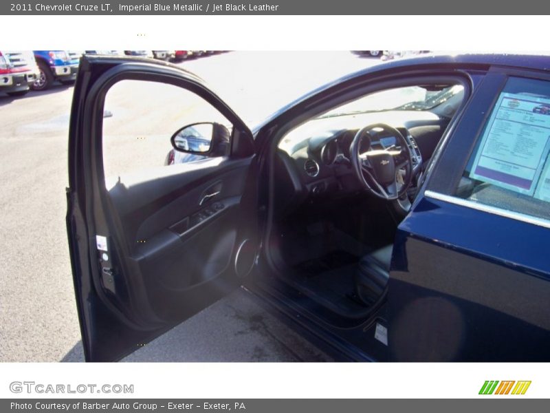 Imperial Blue Metallic / Jet Black Leather 2011 Chevrolet Cruze LT