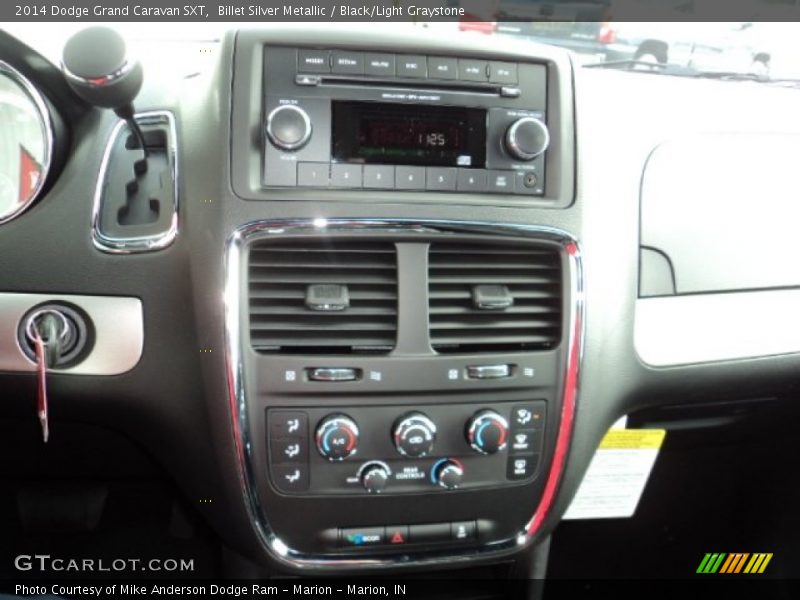 Billet Silver Metallic / Black/Light Graystone 2014 Dodge Grand Caravan SXT