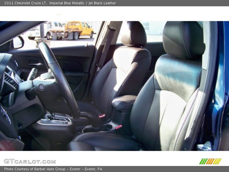 Imperial Blue Metallic / Jet Black Leather 2011 Chevrolet Cruze LT