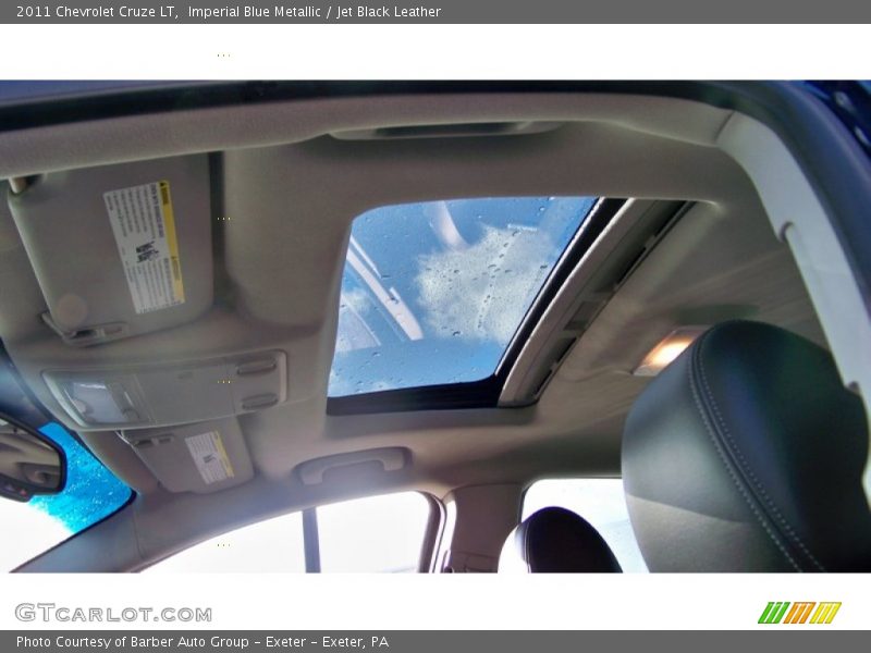 Imperial Blue Metallic / Jet Black Leather 2011 Chevrolet Cruze LT