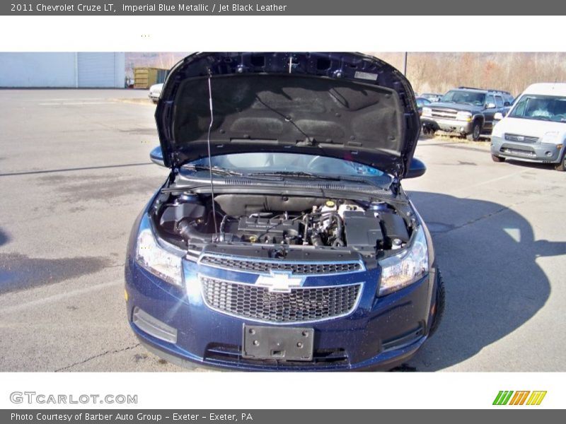 Imperial Blue Metallic / Jet Black Leather 2011 Chevrolet Cruze LT