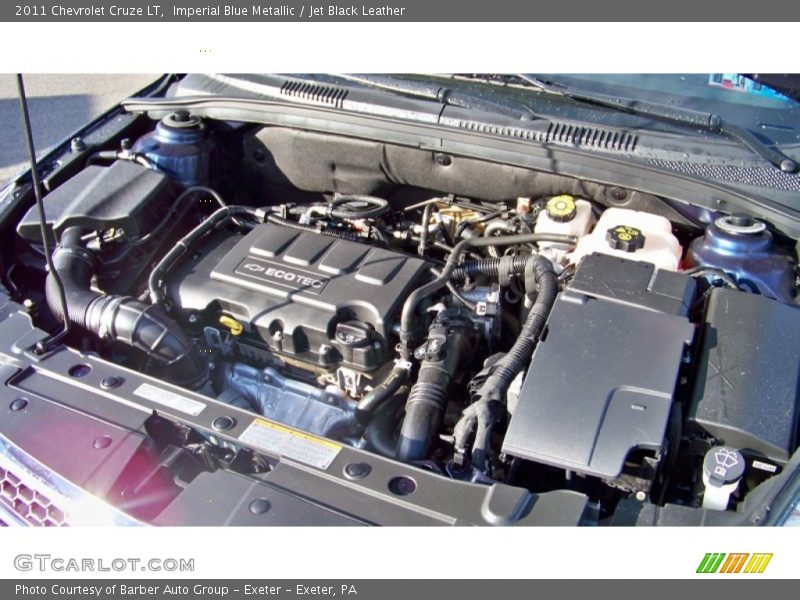 Imperial Blue Metallic / Jet Black Leather 2011 Chevrolet Cruze LT