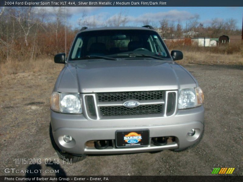 Silver Birch Metallic / Medium Dark Flint/Dark Flint 2004 Ford Explorer Sport Trac XLT 4x4