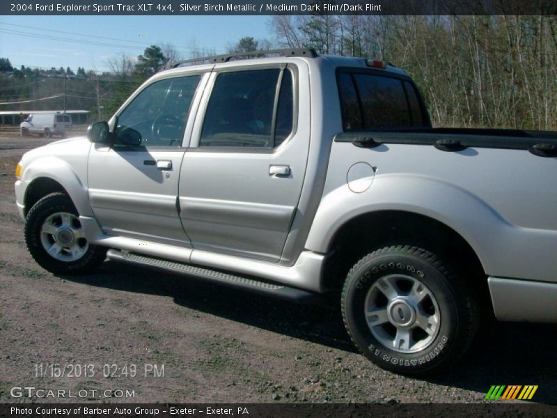 Silver Birch Metallic / Medium Dark Flint/Dark Flint 2004 Ford Explorer Sport Trac XLT 4x4