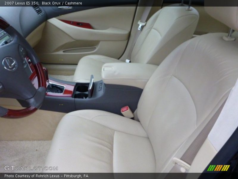 Black Onyx / Cashmere 2007 Lexus ES 350