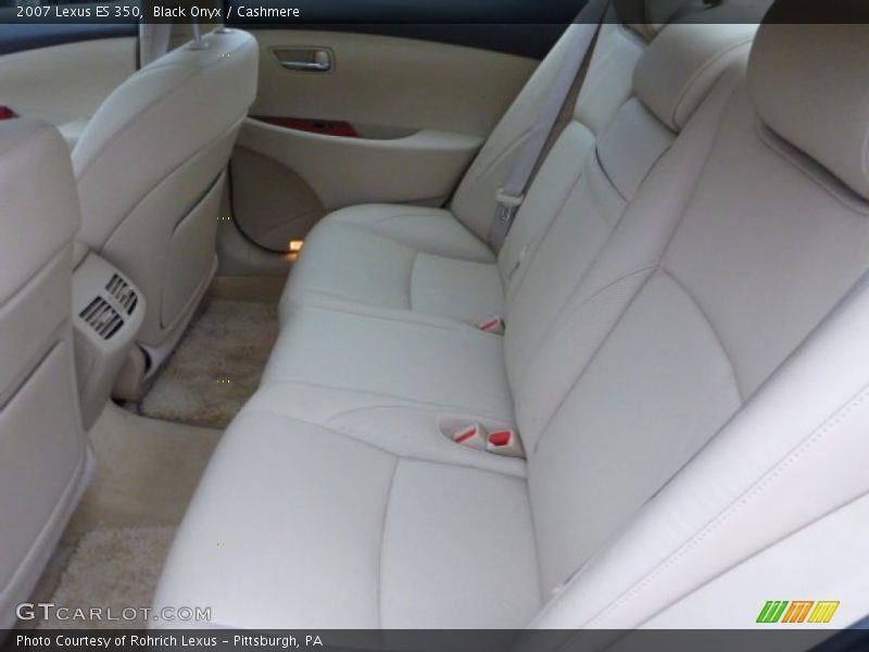 Black Onyx / Cashmere 2007 Lexus ES 350