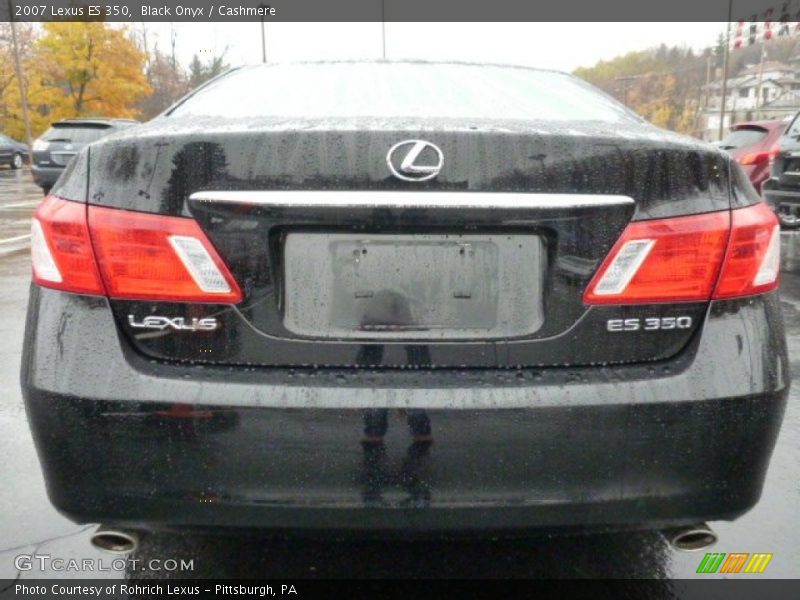 Black Onyx / Cashmere 2007 Lexus ES 350