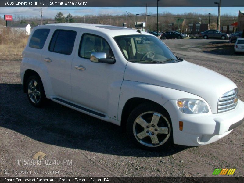 Summit White / Gray 2009 Chevrolet HHR LT