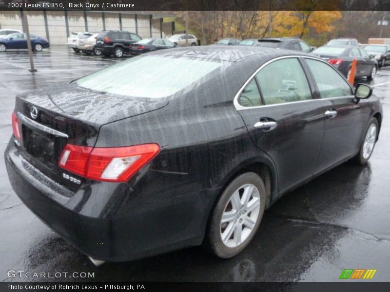 Black Onyx / Cashmere 2007 Lexus ES 350