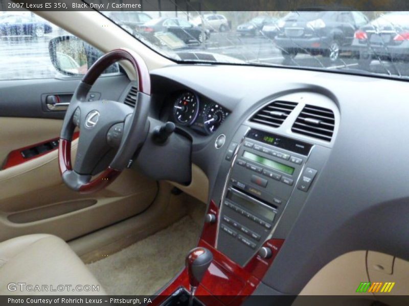 Black Onyx / Cashmere 2007 Lexus ES 350