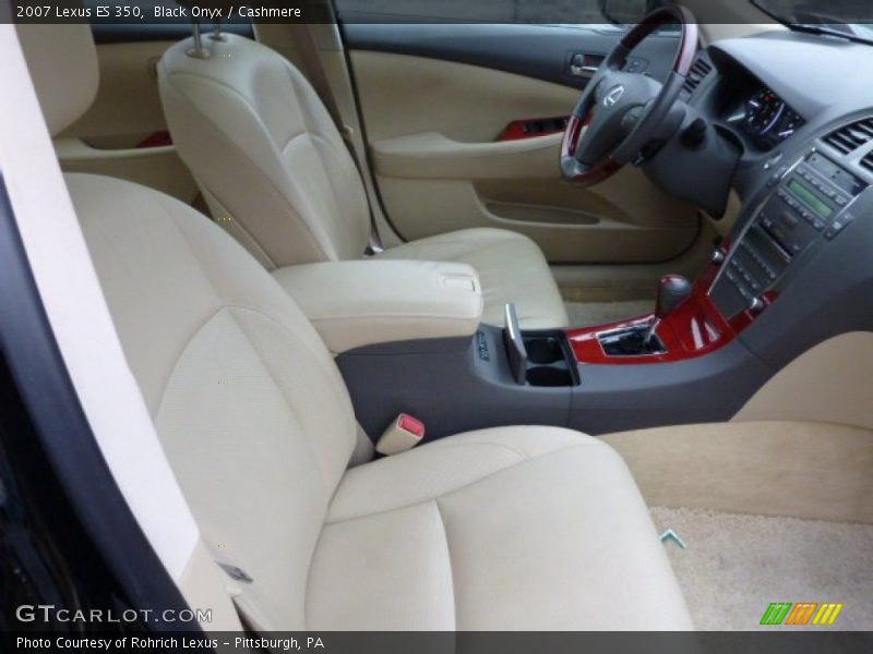 Black Onyx / Cashmere 2007 Lexus ES 350