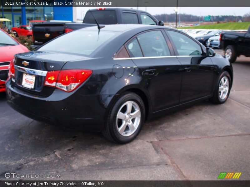 Black Granite Metallic / Jet Black 2013 Chevrolet Cruze LT