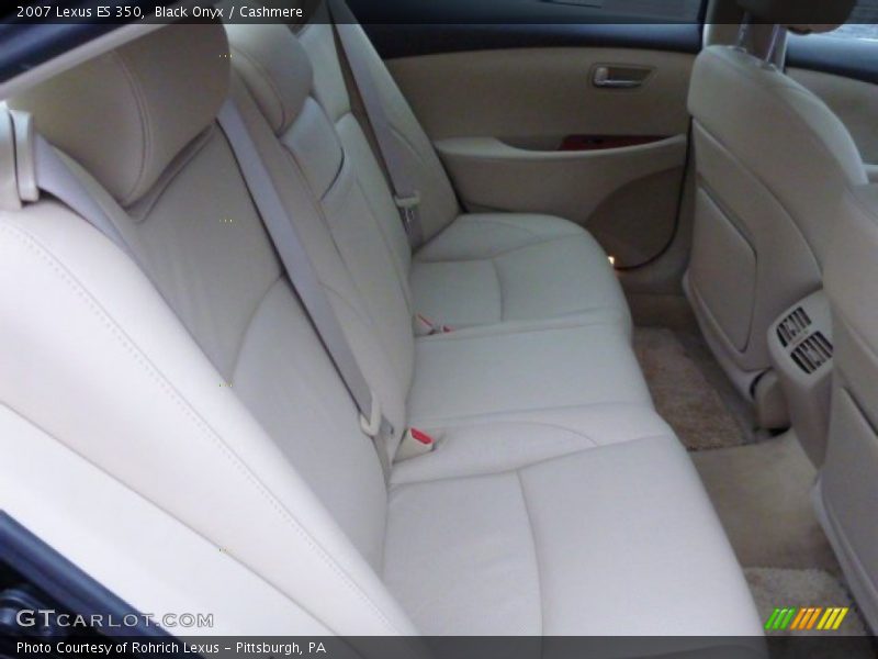 Black Onyx / Cashmere 2007 Lexus ES 350