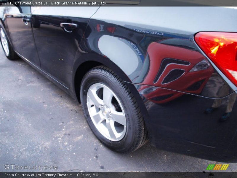 Black Granite Metallic / Jet Black 2013 Chevrolet Cruze LT