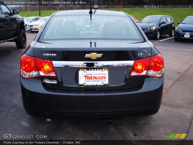 Black Granite Metallic / Jet Black 2013 Chevrolet Cruze LT
