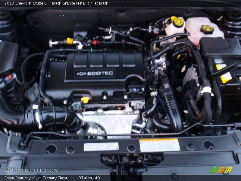 Black Granite Metallic / Jet Black 2013 Chevrolet Cruze LT