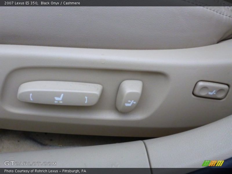 Black Onyx / Cashmere 2007 Lexus ES 350