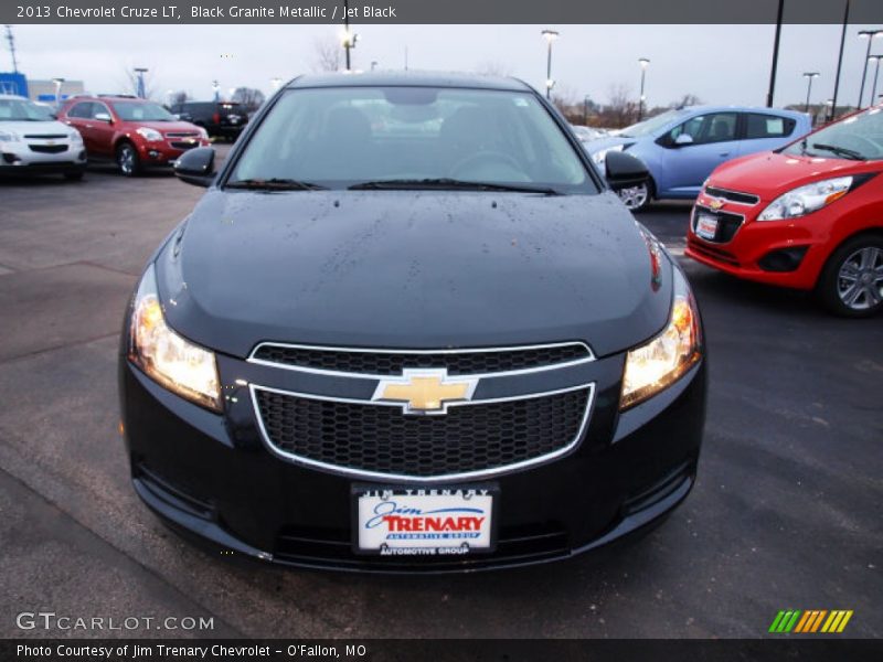 Black Granite Metallic / Jet Black 2013 Chevrolet Cruze LT