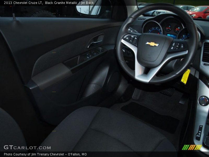 Black Granite Metallic / Jet Black 2013 Chevrolet Cruze LT
