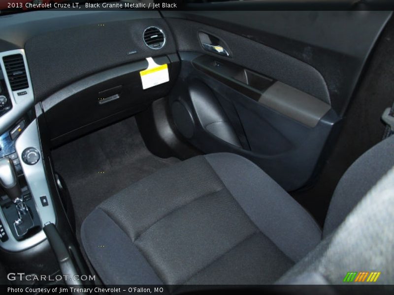Black Granite Metallic / Jet Black 2013 Chevrolet Cruze LT