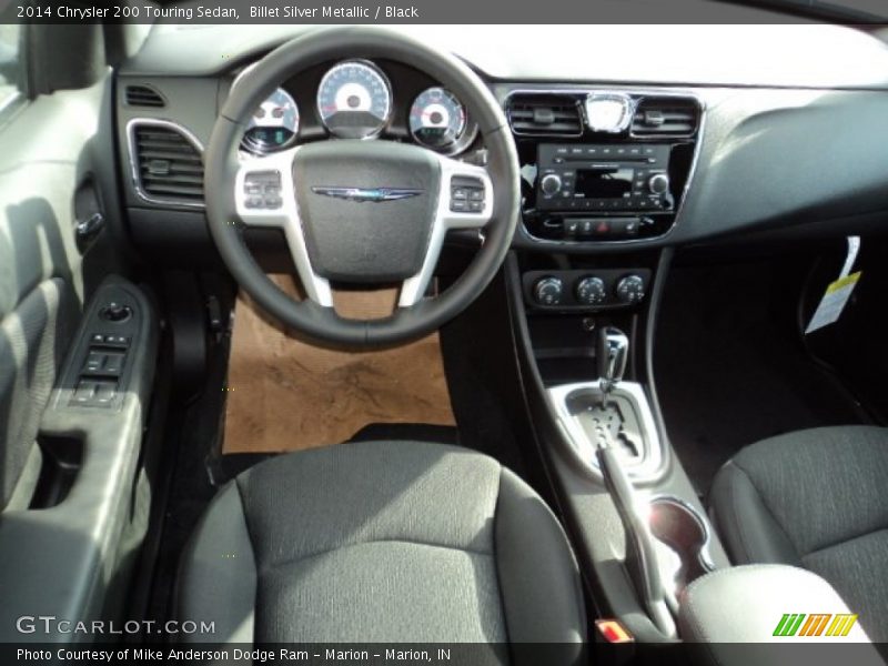 Billet Silver Metallic / Black 2014 Chrysler 200 Touring Sedan