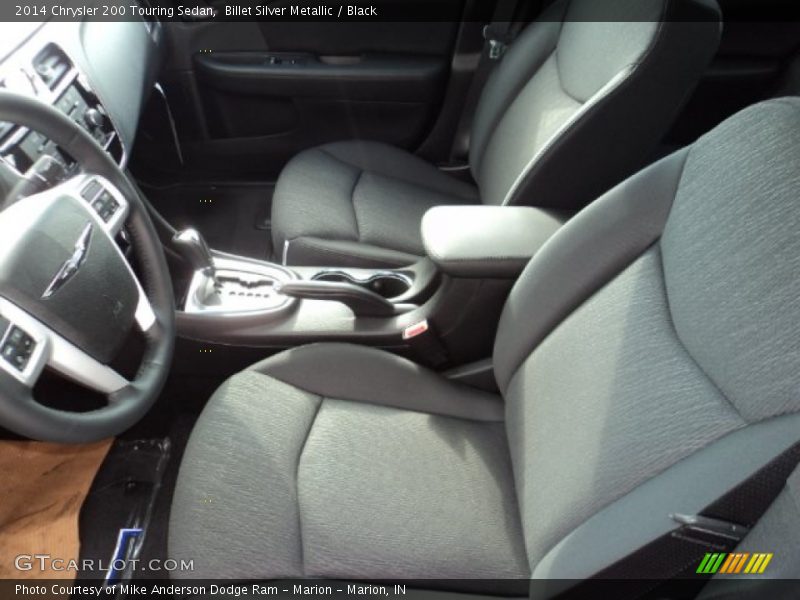 Billet Silver Metallic / Black 2014 Chrysler 200 Touring Sedan
