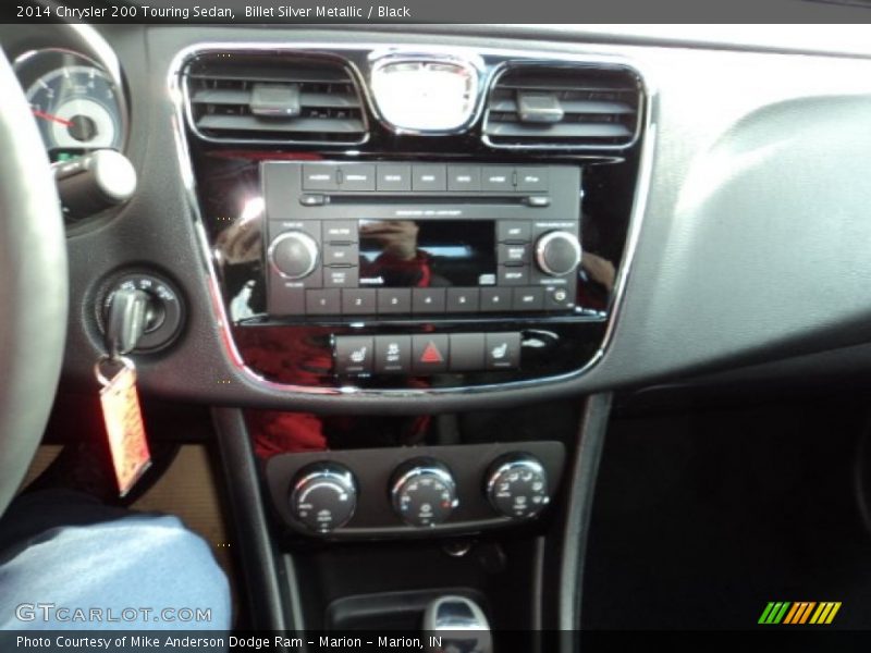 Billet Silver Metallic / Black 2014 Chrysler 200 Touring Sedan
