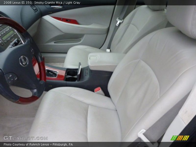 Smoky Granite Mica / Light Gray 2008 Lexus ES 350